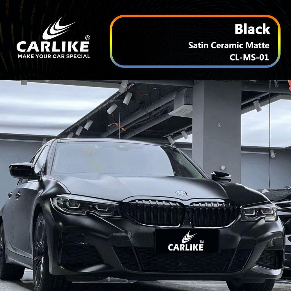 CARLIKE CL-MS-01 Satiné Céramique Mat Noir Vinyle — 