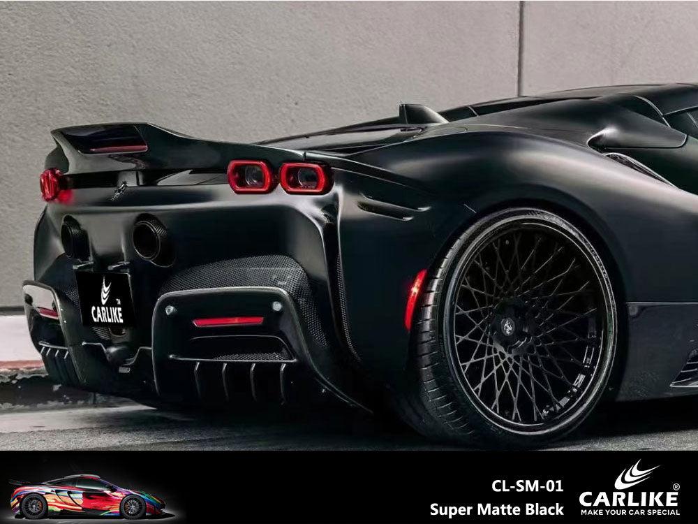 CARLIKE CL-SM-01 Super Mat Noir Vinyle — 